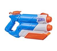 Nerf Super Soaker Twin Tide Water Blaster, Pump Action, Outdoor Water Toy
