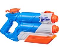 Nerf Super Soaker Twin Tide Water Blaster, Pump Action, Outdoor Water Toy
