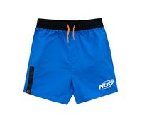 Nerf Swimming Shorts | Boys Swim Trunks | Kids Swimwear with Water Reactive Feature Blue 6-7 Years