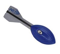 Nerf Vortex Aero Howler Foam Ball - Classic Long-Distance Football - Flight-Optimizing Tail - Hand Grip - Indoor and Outdoor Fun (Blue)