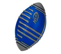 Nerf Weather Blitz Kids Foam Football - Youth Weatherproof Soft Foam Ball - Indoor and Outdoor Football for Kids - Small Junior Foam Football - 9" Inch Youth Sized Football - Blue