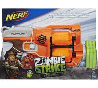 Nerf Zombie Strike Flipfury Blaster with 12 Bullets Hasbro A9603 Kids