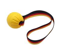 nerhemg Dog Ring Toy,Dog Frisbee for Throwing Catching,Bite-resistant Flying Disc Teething Ball Chew Toy Tug-of-War Ring for Large Dogs Training Throw And Fetch Outdoor Interactive Play (D)