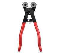 Nerissa Mosaic Tool Plier Tile Nippers Carbide Tile Snippers Wheeled Glass Ceramic Tile Cutting Pliers Professional 8 Tile Cutter with Two Alloy Cutter Wheel for Trim Work on Flooring Walls