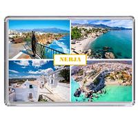 Nerja Costa del Sol Spain Souvenir Acrylic Fridge Magnet (Standard: 70x45mm)