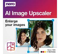 Nero AI Image Upscaler 365 | Enlarge Images & Improve Photo Quality | AI Upscaling to 4K | Fix Low-Resolution & Old Photos | Easy 1-Click Enhancement | Annual Licence | 1 PC | Windows 11/10