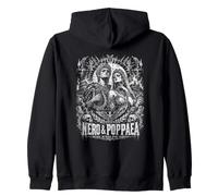 Nero And Poppaea Rome Burns For Vanity Ancient Rome Zip Hoodie