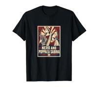 Nero and Poppaea Sabina Ancient Rome Drama Value Graphic T-Shirt