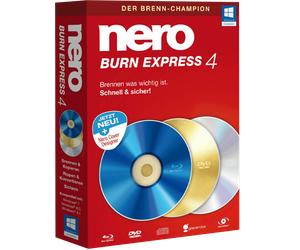 Nero Burn Express 4, 1 user, Win
