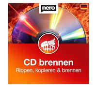 Nero Burning ROM 2026 | CD Burning Software UK | Burn, Copy & Rip Audio CDs | Secure Disc Burner with Password Protection | Lifetime Licence | 1 PC | Windows 11 / 10 / 8 / 7 | Made in Germany