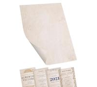 Nero Certificate Paper, Cream Decorative Effect, Similar to Parchment Paper for Printing & Writing - 60 Sheets, A4, Double Sided, Printer Friendly, 100 GSM - Astra Print