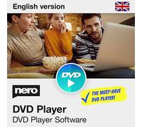 Nero DVD Player 365 Software | DVD Media Playback | Play DVDs with Menus, Subtitles & Surround Sound | 1 PC | Windows 11/10 | Annual Licence