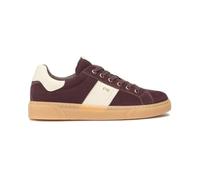 Nero Giardini I514151D Women's Suede and Leather Sneakers, Burgundy, 6 UK