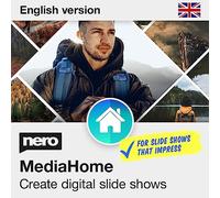 Nero MediaHome Digital Slideshow Maker | Create Impressive Slideshows from Travel Photos & Videos | Music, Titles & Effects | Lifetime Licence | 1 PC | Windows 11 / 10 / 8 / 7