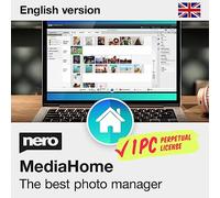 Nero MediaHome Photo Manager | Sort, Organise & Manage Photos with AI | Rename Pictures, Create Slideshows & Find Images Faster | Lifetime Licence | 1 PC | Windows 11 / 10 / 8 / 7