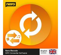 Nero Recode | MP3 Converter Software | Convert Audio & Video to MP3, WAV, FLAC | Extract Audio from MP4, AVI, MOV | DVD to MP3 | Lifetime Licence | 1 PC | Windows 11/10/8/7
