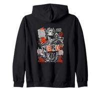 Nero Roman Emperor Ave Nero Moritvr Roma Zip Hoodie