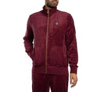 Nero Velour Track Jacket Fig L