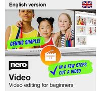 Nero Video 2026 for Beginners | Easy Video Editing Programme | Create Videos & Slideshows | 1000+ Templates | Motion Tracking & PiP | Lifetime Licence | 1 PC | Windows 11/10/8/7