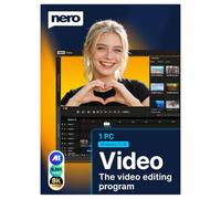 Nero Video 2026 | Video Editing Software for Windows | Movie Maker & Video Editor with 1000+ Effects, Motion Tracking, 4K & 8K, DVD & Blu-ray Creator | Lifetime Licence | Win 11/10