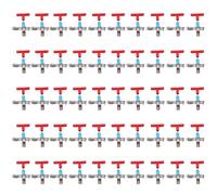 Neroyaner Rabbit Waterer Rabbit Water Dispenser Nipple, 50PCS Watering System, Automatic Feeder Nipple, Waterer for Bunny Guinea Pig Ferret