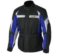 Nerve 1510110202_06 Smart Motorcycle Jacket, Black/Blue, XXL