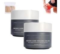 Nerve Care Healing Salve, Professional Nerve Pain Relief Cream, Soothing Cream,Joint and Muscle Pain Relief Gel, for Back, Neck, Hands, Knees (2 set)