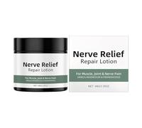 Nerve Cream, Soothing Nourishing Lotion, Moisturizing Leg Cream with Gentle Formula, Infused Skin Repair Creams with Hydrating Effect, Body Massage Relaxing Texture