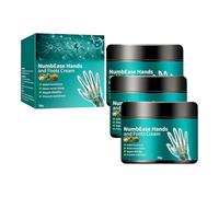Nerve Pain Relief Cream for Hands & Feet, Fast Absorbing Formula, Relieve Swelling Soothes Muscle Discomfort & Joint Suitable for Feet, Hands, Legs, Provide Gentle Care 30g (3)