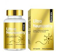 Nerve Savior Neuropathy Support, 120 Capsules with 600 mg Alpha Lipoic Acid and Multivitamins, Strengthens Hand and Foot Nerves, Supports Nervous System Health, Vegan