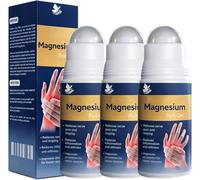 NerviFree Nerve Pain Roll-On 50ml-Smooth Soothe and Repair Roller Ball for Feet,Legs,Hands or Back,Fast-Acting Neuropathy Relief,Non-Greasy Magnesium-Oil Blend,Debris-Free Sensitive Care (3PCS)
