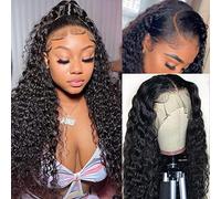 Nervoss Lace Front Wigs Human Hair Water Wave Wig Hd Transparent Frontal Lace Human Hair Wigs Virgin Hair Wet And Wavy Wig