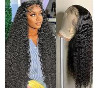Nervoss Rayi Deep Wave 26" 13x6 HD Clear Lace Front Curly Front No Glue Pre Ripped