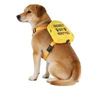Nervous Dog Backpack Friendly But Nervous Pet Travel Bag for Dogs Social Distancing Gift (Friendly But Nervous)