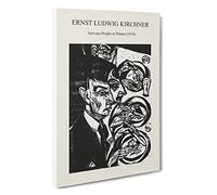 Nervous People at Dinner Ernst Ludwig Kirchner Canvas Print | Gallery Wrapped 30mm Frame Wall Art | 30x20 inches | Ready to Hang | Surrealist Picture | Living Room Bedroom Lounge Office