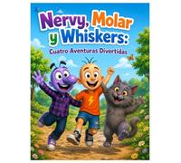 Nervy, Molar y Whiskers: Cuatro Aventuras que Ayudan a los Niños a Desarrollar la Resolución de Problemas, el Trabajo en Equipo y el Pensamiento Creativo