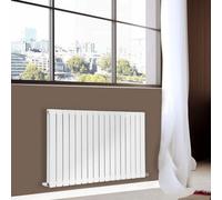 Nes Home 1158 X 600 mm Double Flat Panel White Designer Radiator