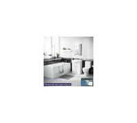 Nes Home 1700mm Flat Pack Vanity Unit & Close Coupled Toilet Cistern