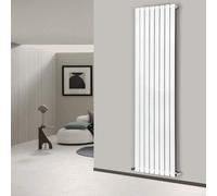 Nes Home 1800 X 546 mm Single Flat Panel White Designer Radiator