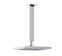 Nes Home 200 mm Square Fixed Shower Head With 360mm Ceiling Mounted Arm