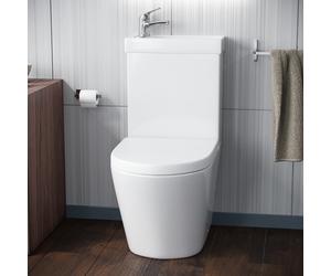 Nes Home 2in1 Close Coupled Pan, Cistern, Seat & Mono Basin Mixer Tap
