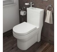 Nes Home 2in1 Close Coupled Toilet & Basin Combo with Mono Mixer Tap
