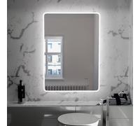 Nes Home Motion Sensor Bathroom LED Mirror Shaver Socket Demister 500 x 700mm