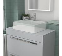 Nes Home 800mm Grey Moisture Resistant Vanity Cabinet Worktop