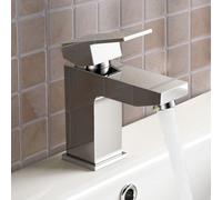Nes Home Aldo Bathroom Basin Mixer Tap & Waste Chrome