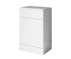 Nes Home Back To Wall White Gloss WC Unit W500mm x D330mm