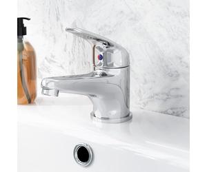 Nes Home Basin Mono Mixer Tap Single Lever Bathroom Sink Faucet Deck Mounted | Studio