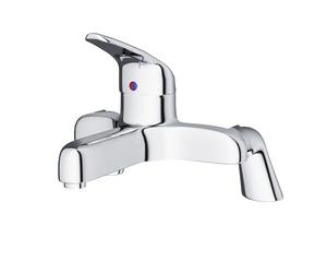 Nes Home Basin Sink Tap Chrome Mono Mixer Single Lever Handle Bath Filler (Bath Filler)