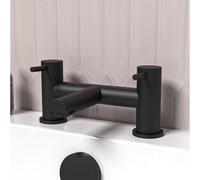 Nes Home Bath Filler Mixer Tap Solid Brass Deck Mounted Matt Black