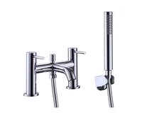 Nes Home Bath Shower Mixer Tap With Handheld Kit Chrome